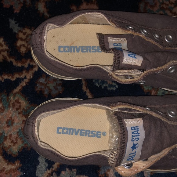 Converse Slip on Sneakers in Taupe - Picture 10 of 10